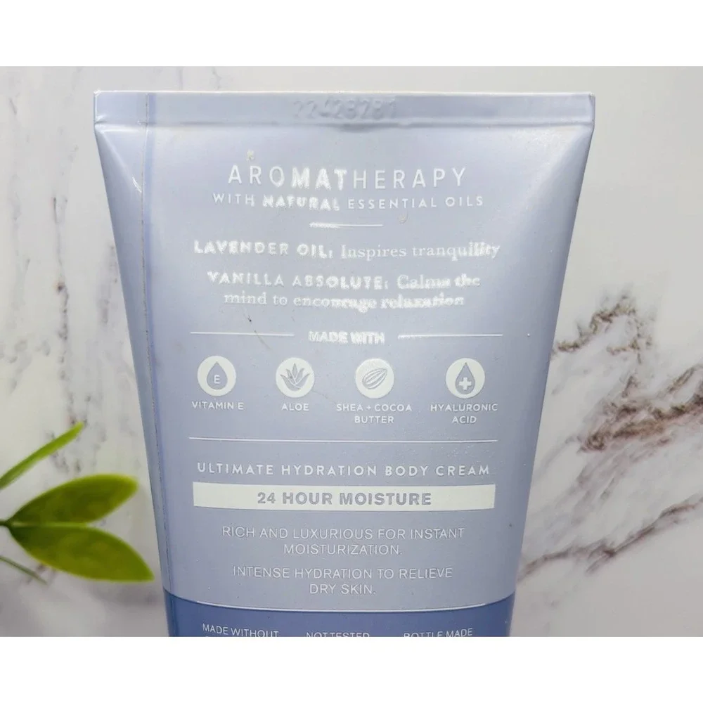 Bath‎ & Body Works Aromatherapy Lavender Vanilla Ultimate Hydration Body Cream